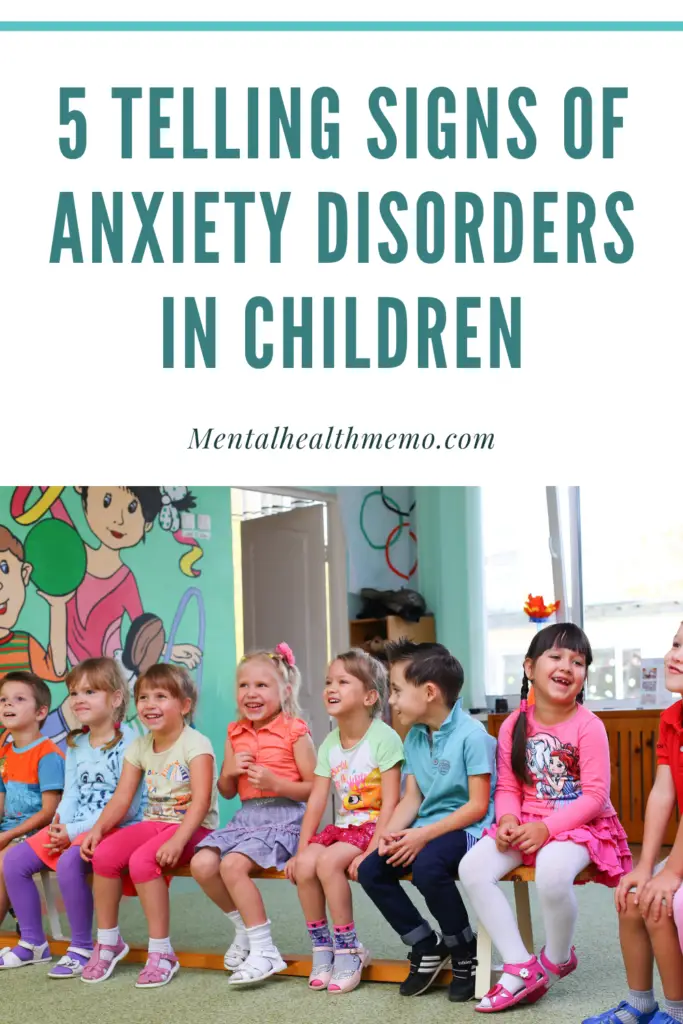 Pin: 5 telling signs of anxiety disorders in children