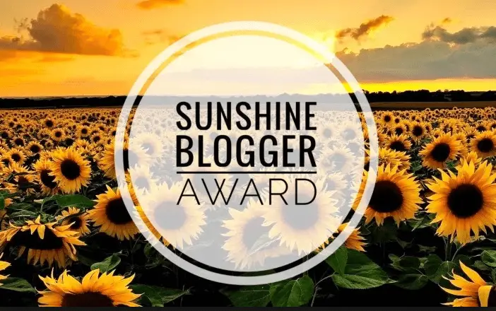sunshine blogger award
