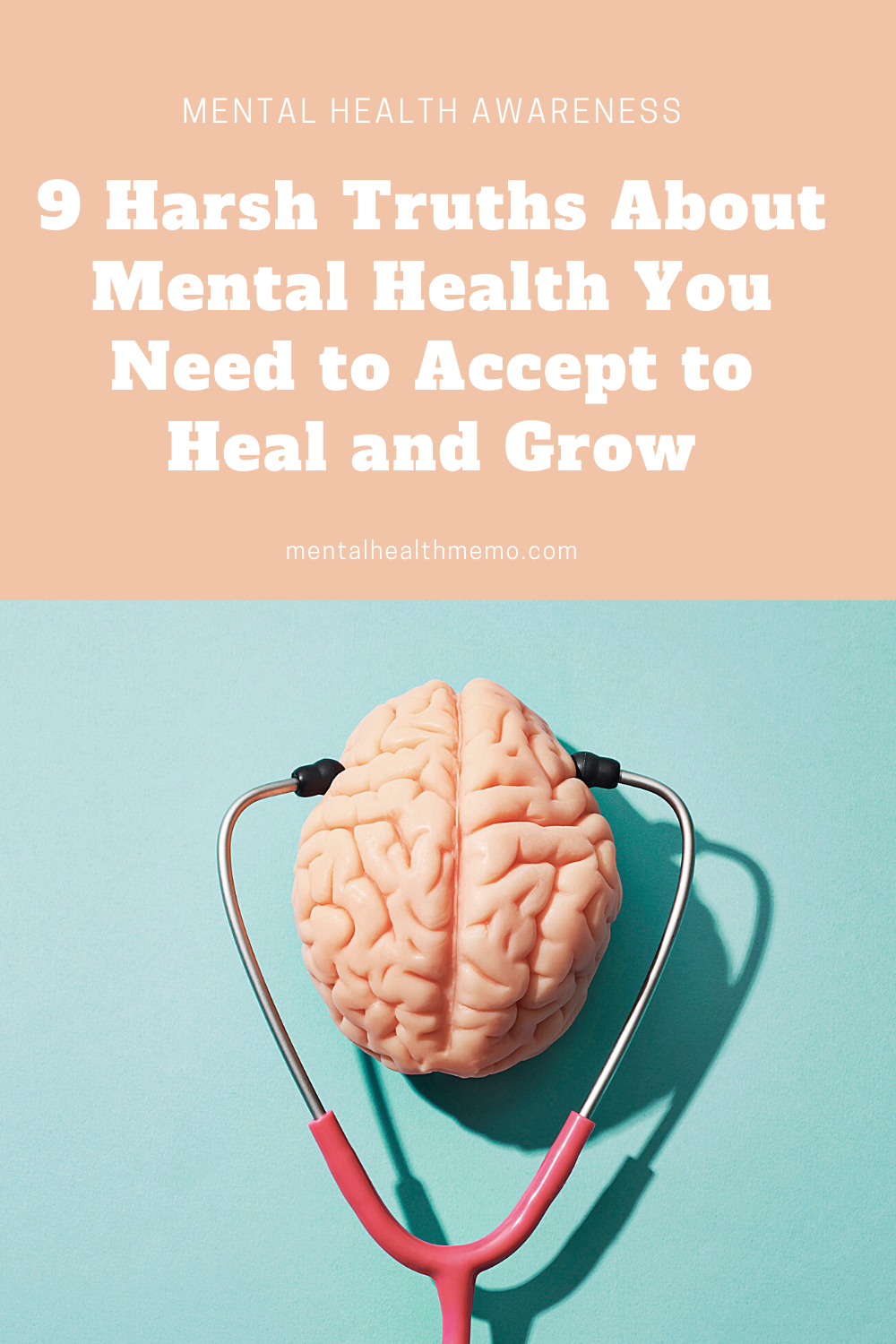 Pin: 9 harsh truths about mental health you need to accept to heal