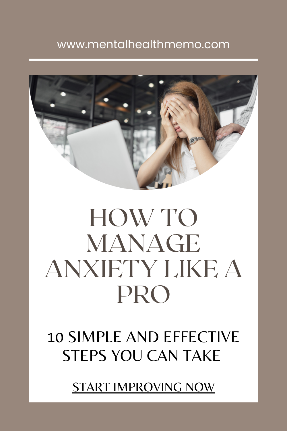 How to manage anxiety like a pro pin