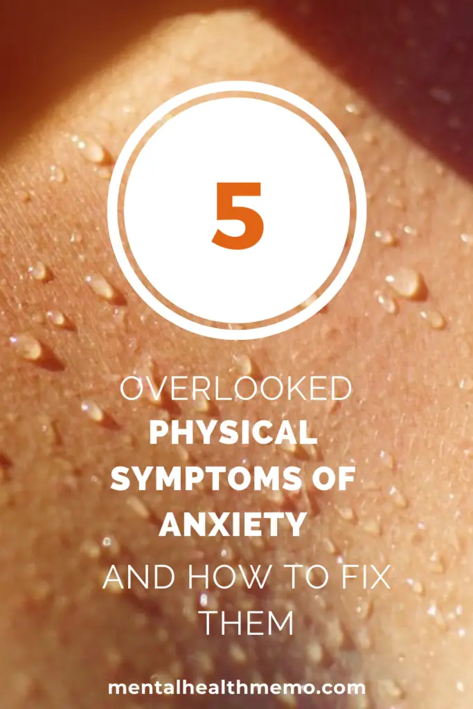 Pin: 5 overlooked physical symptoms of anxiety and how to fix them