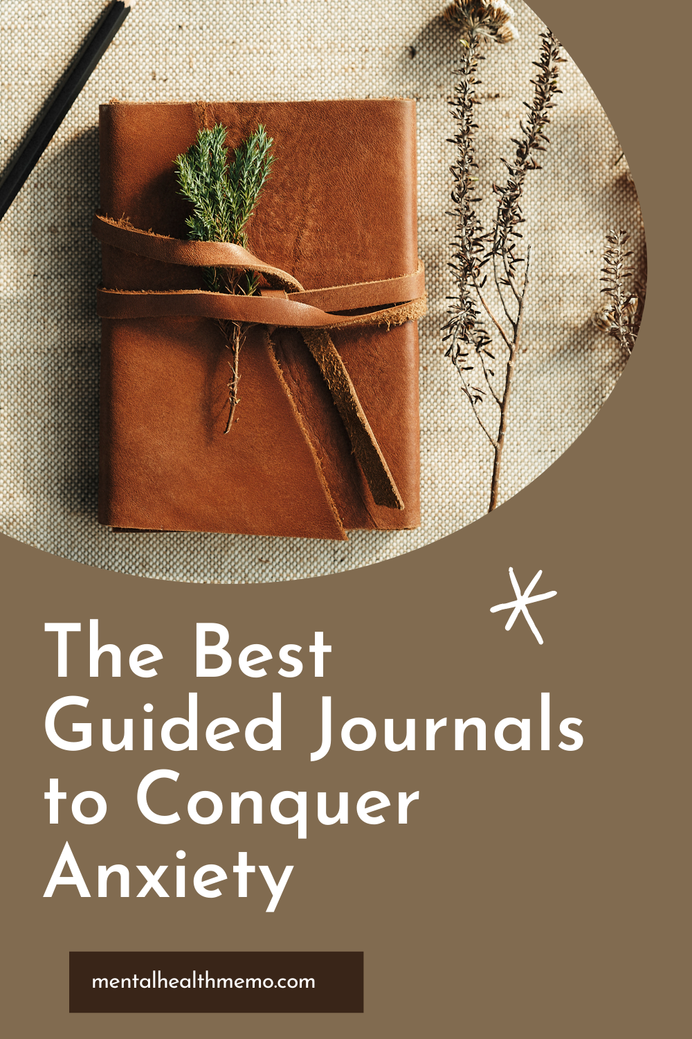 Pin: best guided journals for anxiety