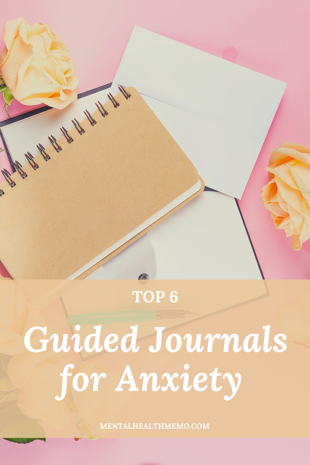Pin: best guided journals for anxiety