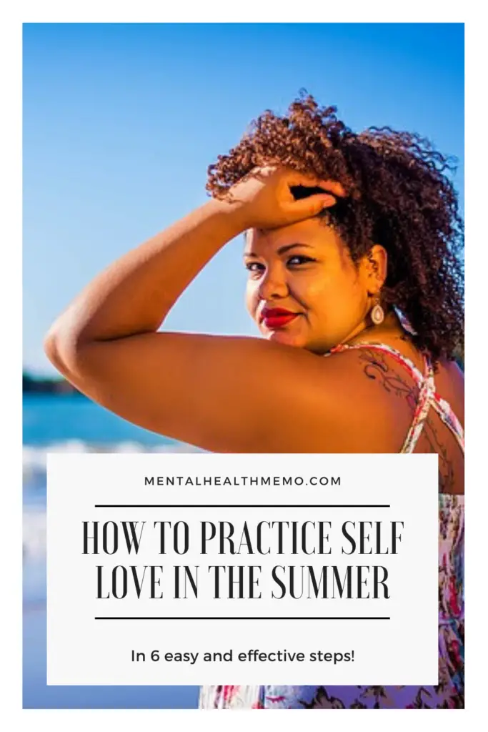 Pin: How to practice self-love in the summer