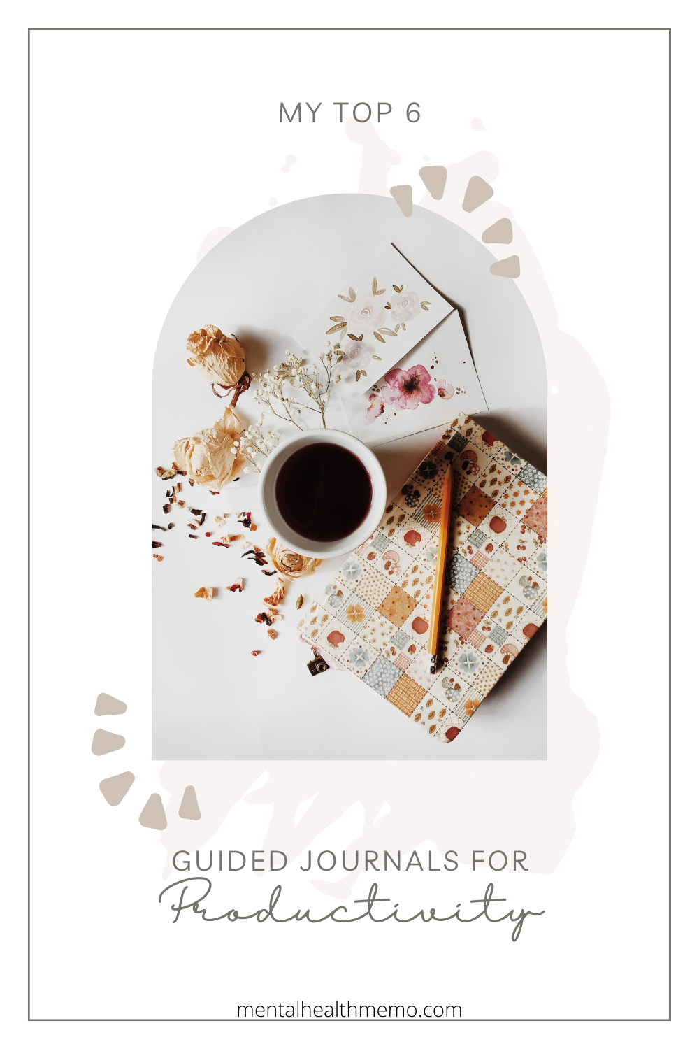 Pin: best guided journals for productivity